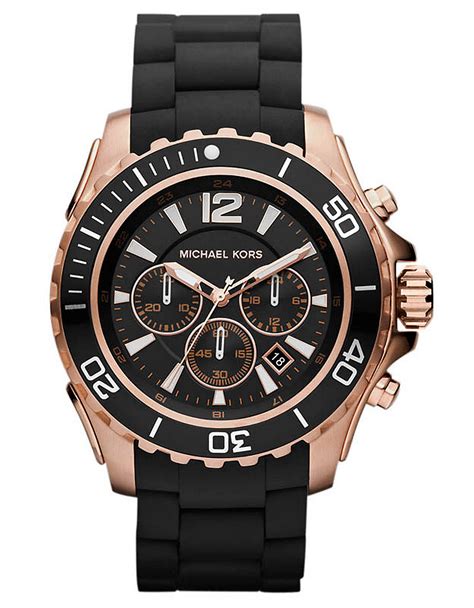 michael kors mens watches silicone|Michael Kors watch men price.